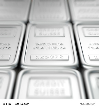 Platinum ingots